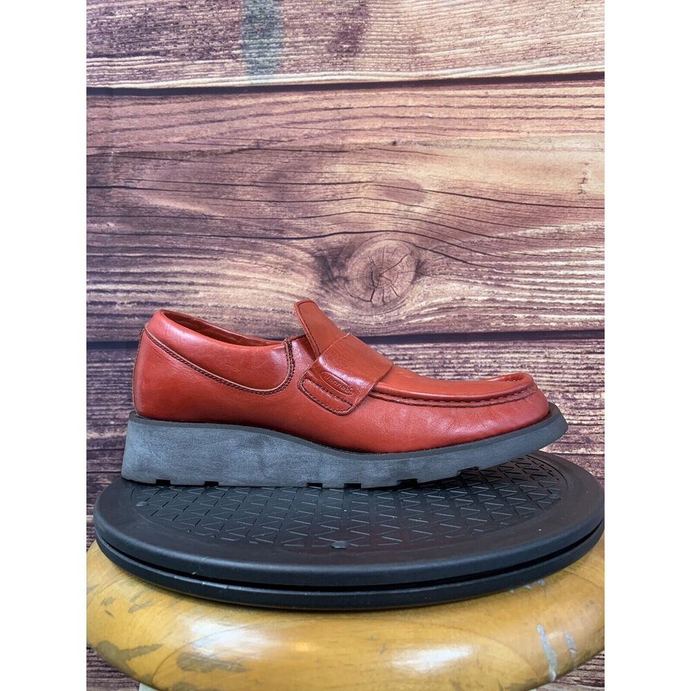 Patrick Cox Red Leather Loafers - Picture 7 of 10